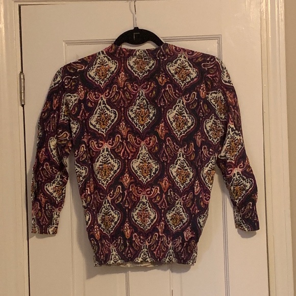 Patterned J.Crew Cardigan - Picture 4 of 5